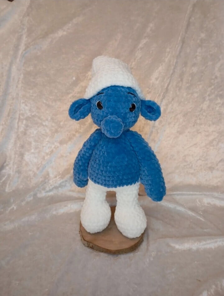 Πλεκτό στρουμφάκι