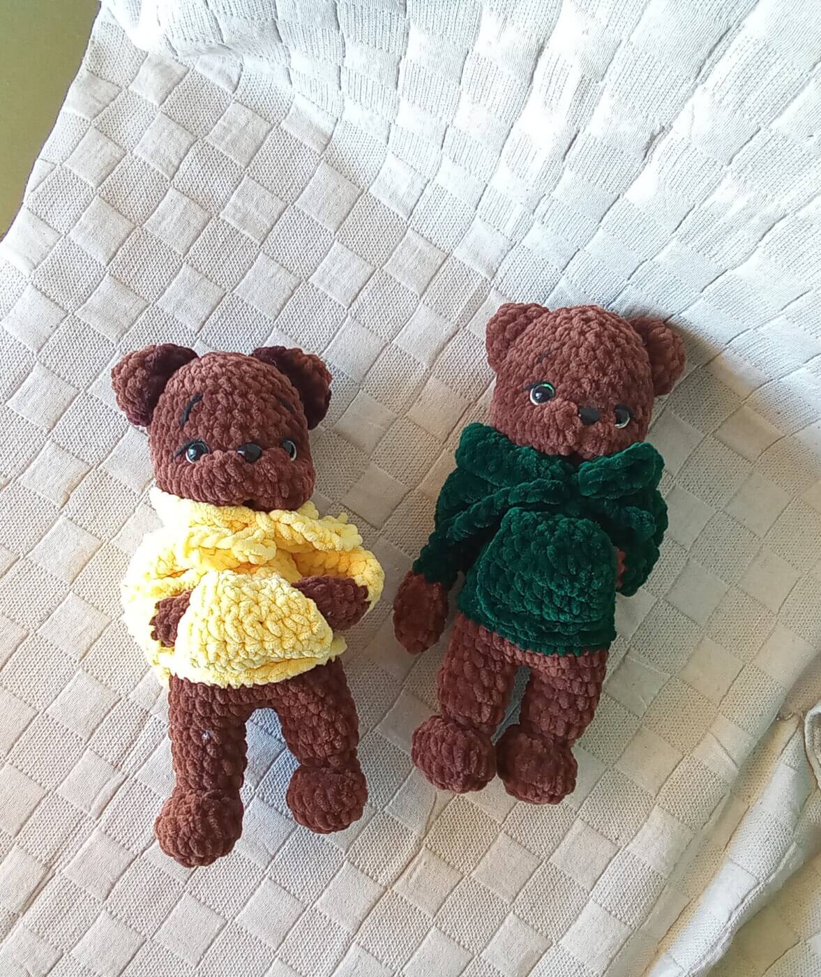 Αρκουδάκι με φούτερ.