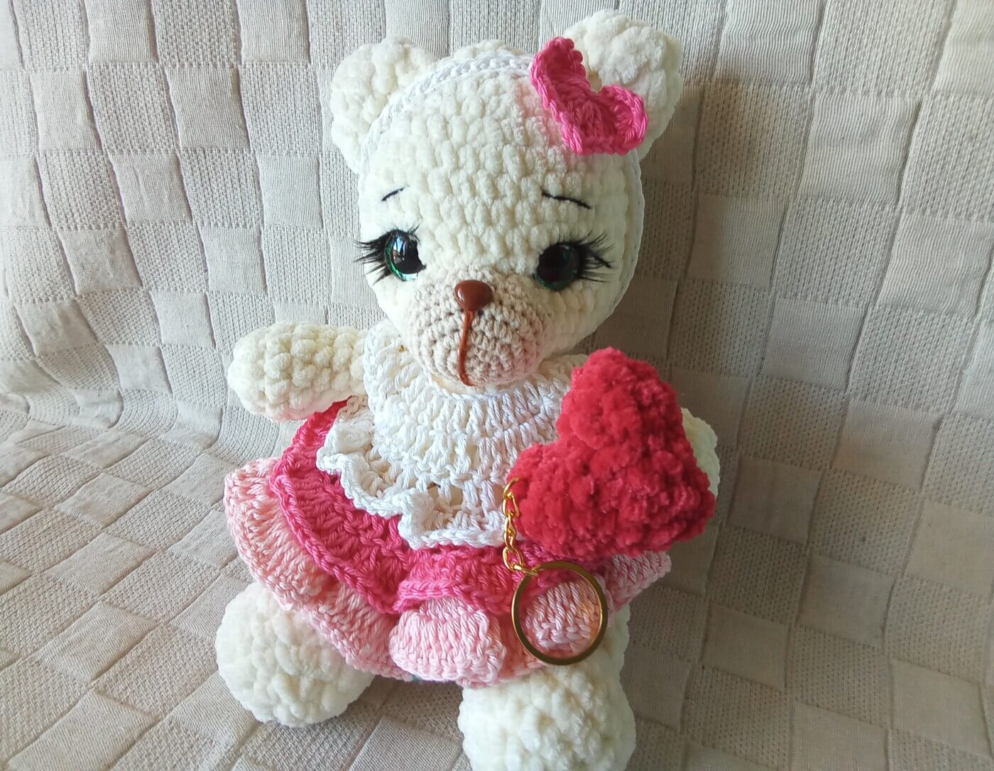 Αρκουδιτσα άσπρη