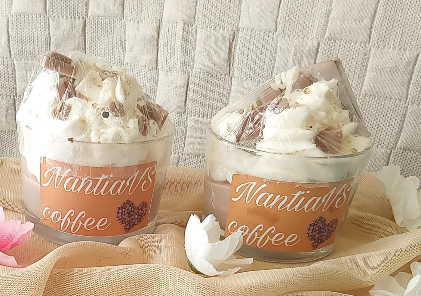 Αρωματικό κερί σόγιας καφες