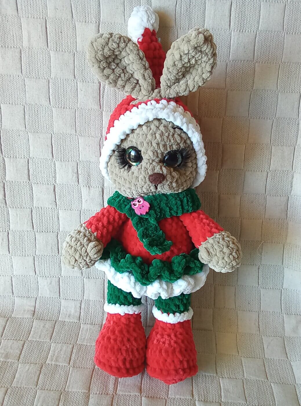 Χριστουγεννιάτικο λαγουδάκι