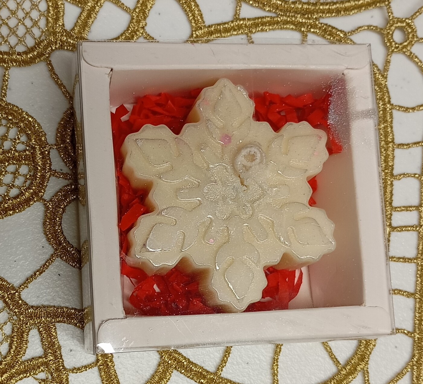 Κερί σόγιας χιονονιφάδα