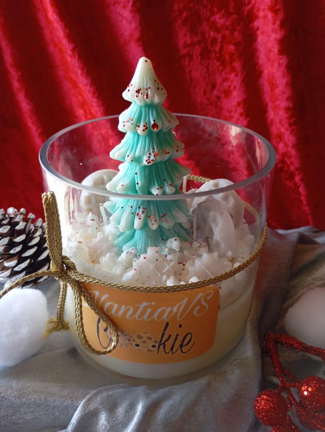 Αρωματικό κερί σόγιας μπισκότο