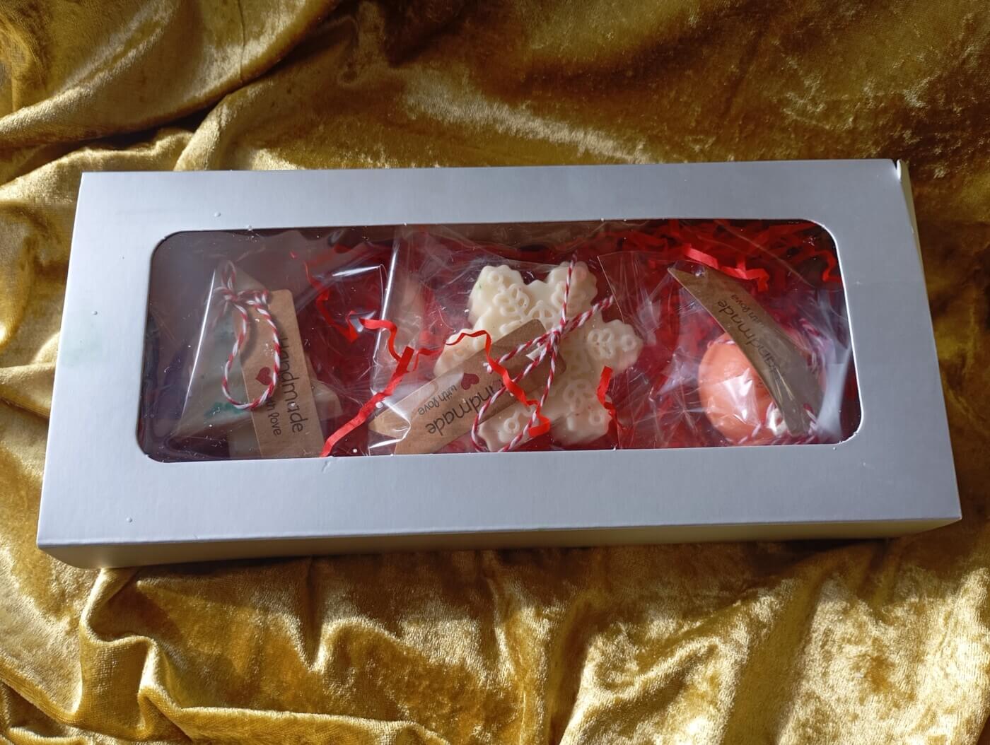 Σετ δώρο αρωματικά κεριά σόγιας