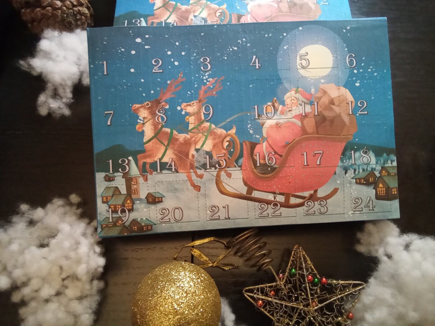 Χριστουγεννιάτικο ημερολόγιο αντίστροφης μέτρησης (advent calendar)Μέτρησης αντίστροφα για τα φετινά Χριστούγεννα με πολλές εκπλήξεις.