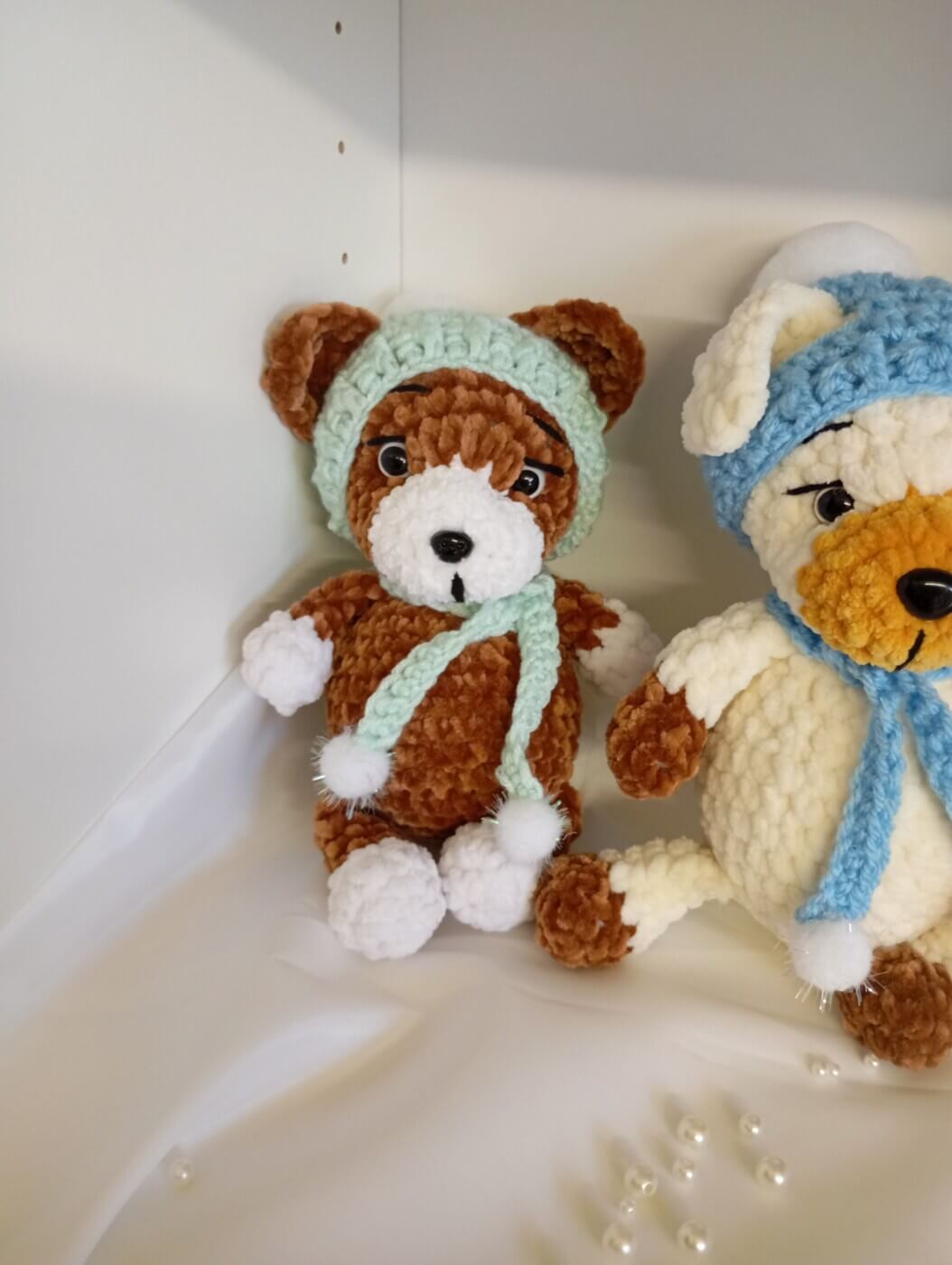 Σκυλάκι με σκούφο και κασκόλ - Image 7