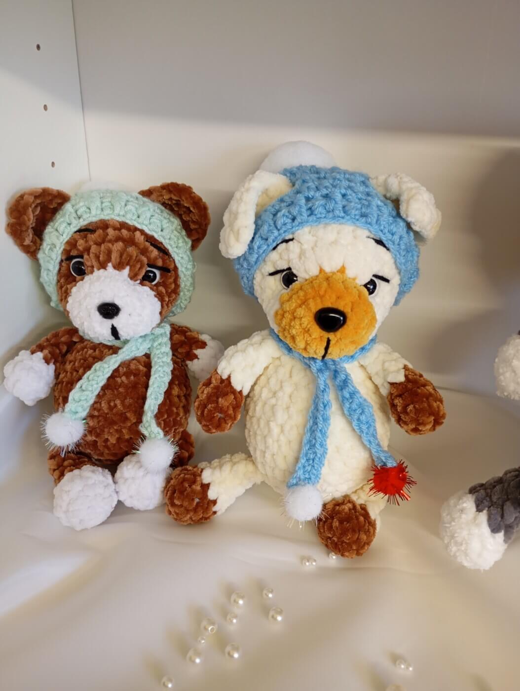 Σκυλάκι με σκούφο και κασκόλ - Image 6