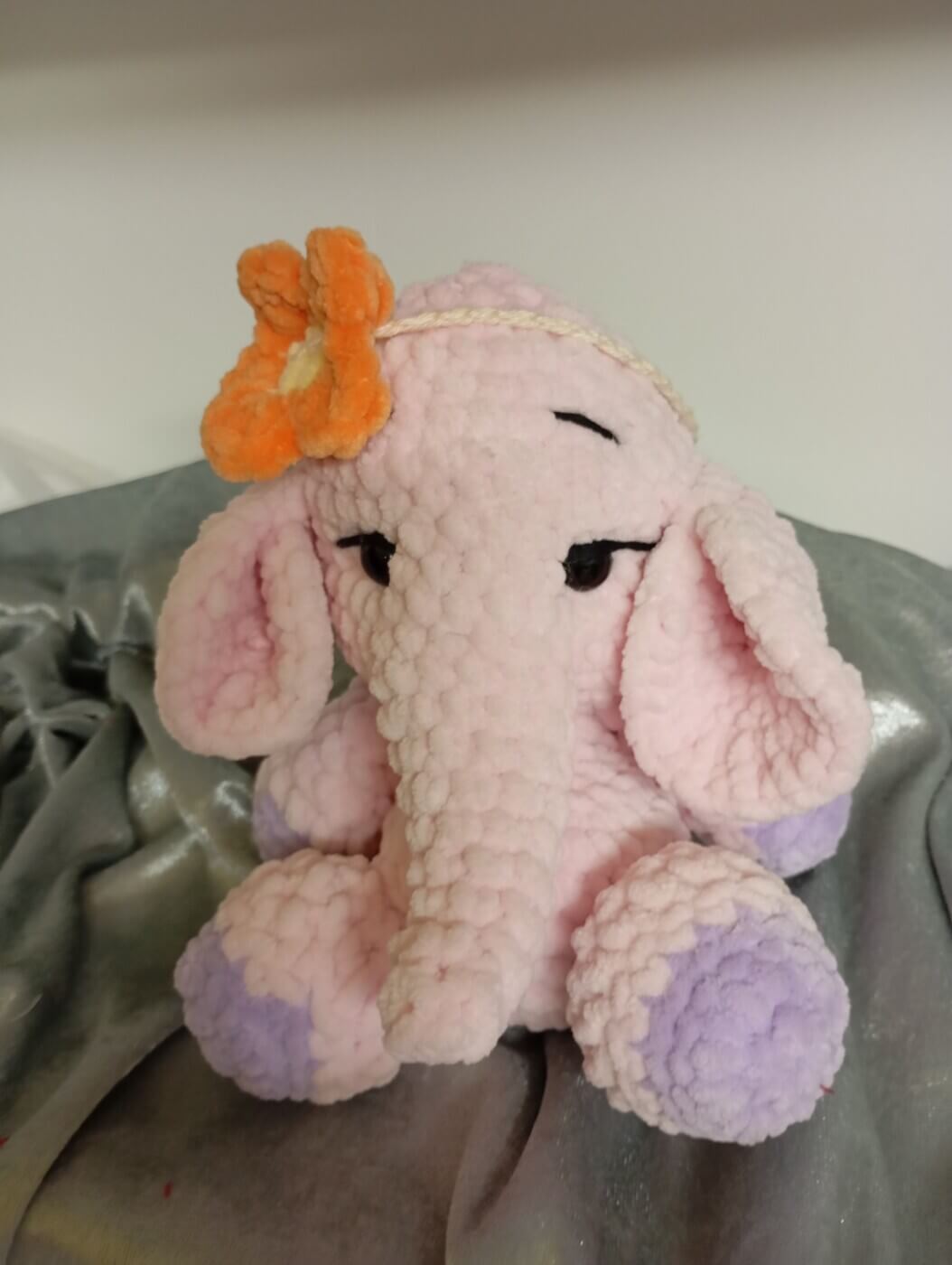 Πλεκτό ελεφαντάκι