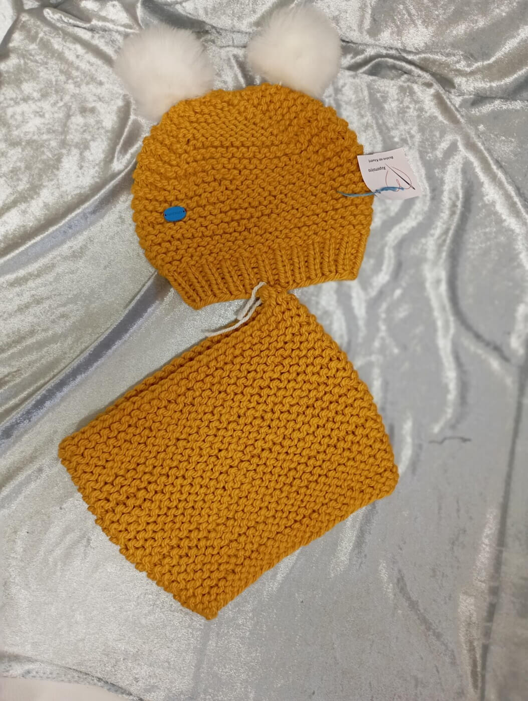 Σετ παιδικό σκουφάκι με λοιμό