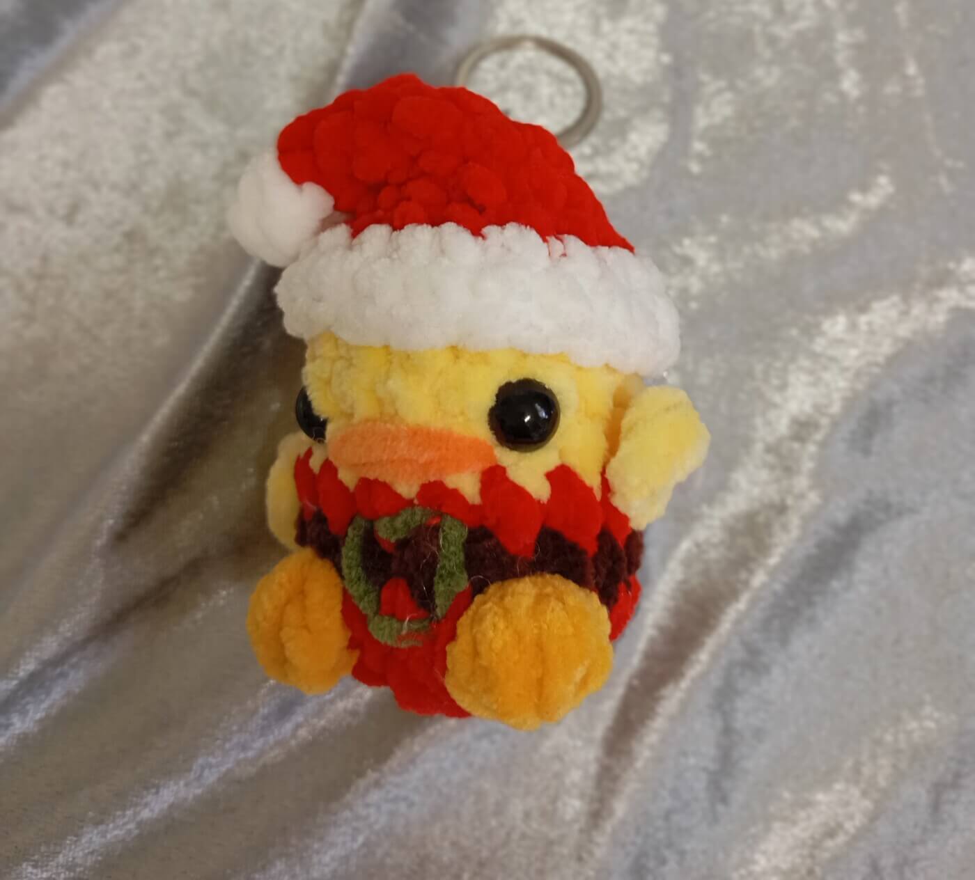 Μπρελόκ Χριστουγεννιάτικο πουλάκι
