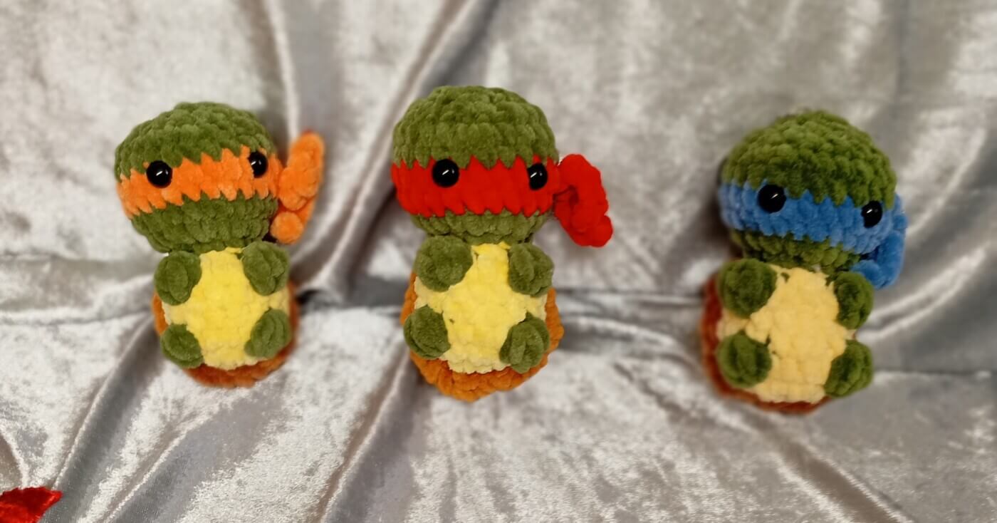 Μπρελόκ χελωνονιντζάκια