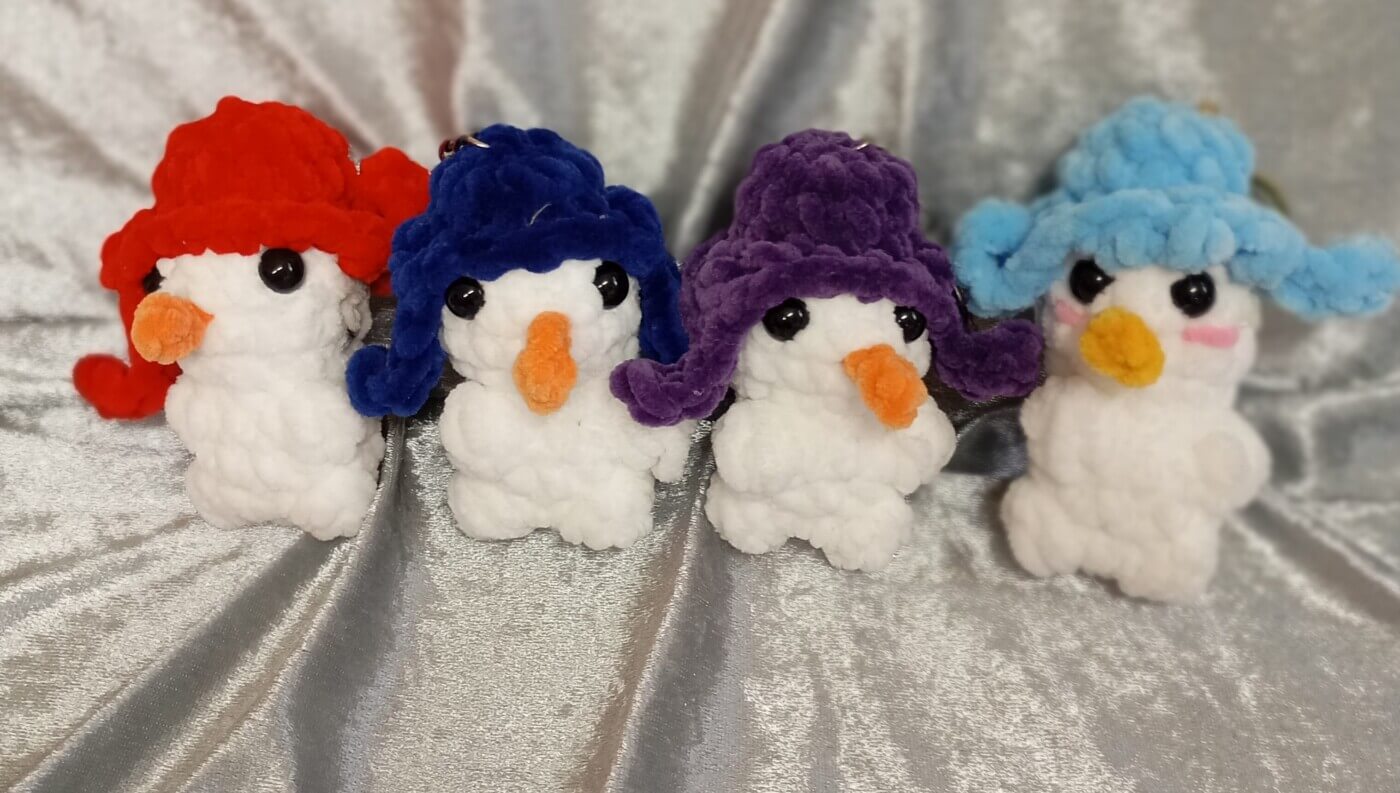 Μπρελόκ χιονάνθρωπος